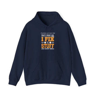I Fix Stuff Custom Kid's Names Hoodie - Personalized Gift
