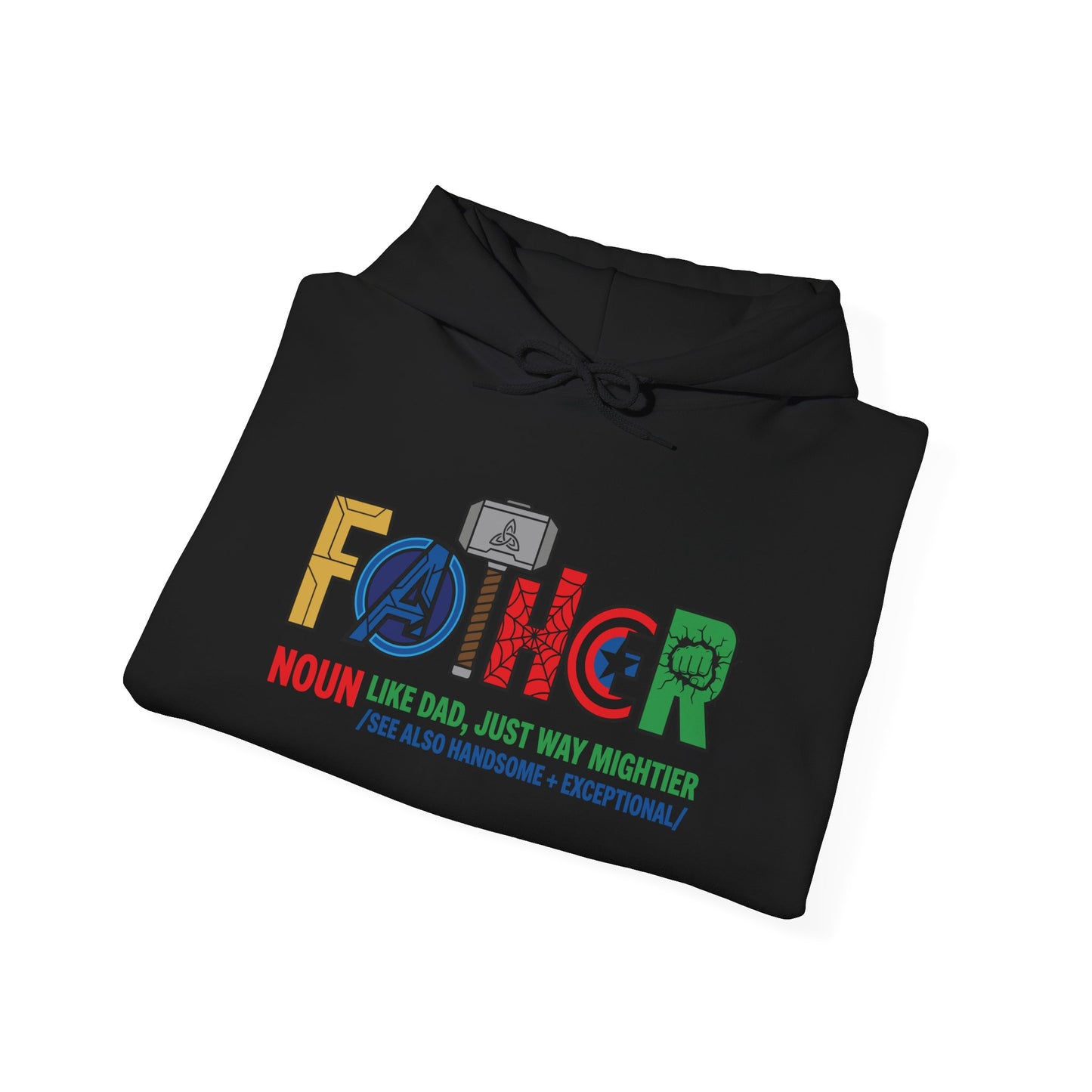 Superhero Father — Graphic Hoodie