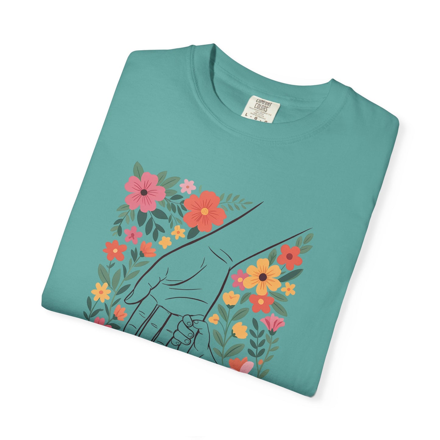 Mama Hand Tee — Bohemian Mom Graphic T-Shirt