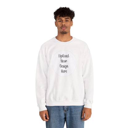 *Custom Crewneck Sweatshirt — Gildan Various Colors - Upload Your Design