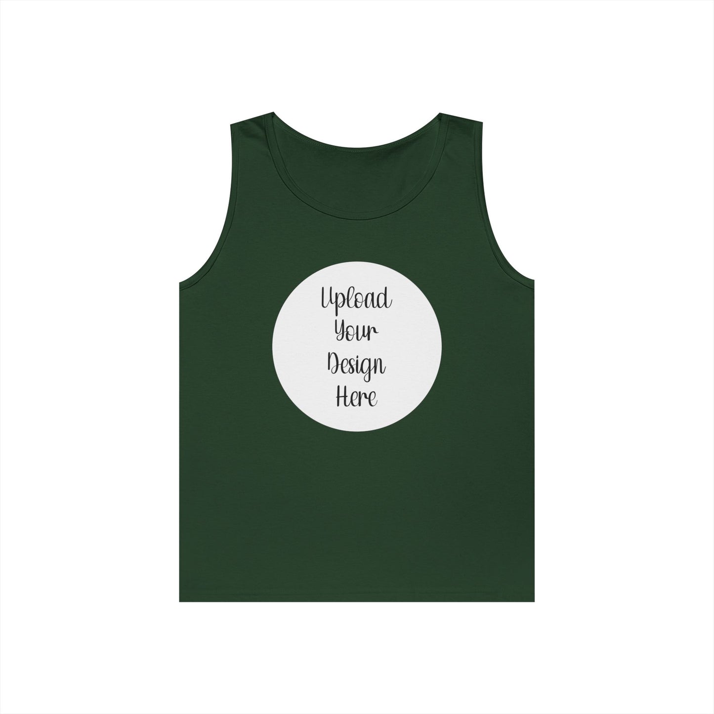 *Custom Tank Top — Gildan Various Colors - Upload Your Design