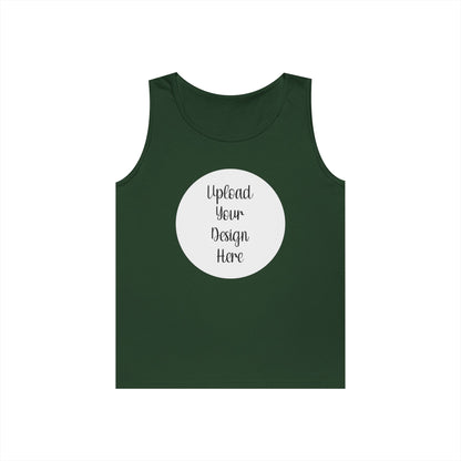 *Custom Tank Top — Gildan Various Colors - Upload Your Design