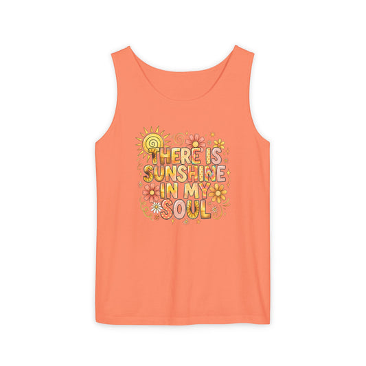 Sunshine In My Soul — Breathable Garment-Dyed Summer Tank