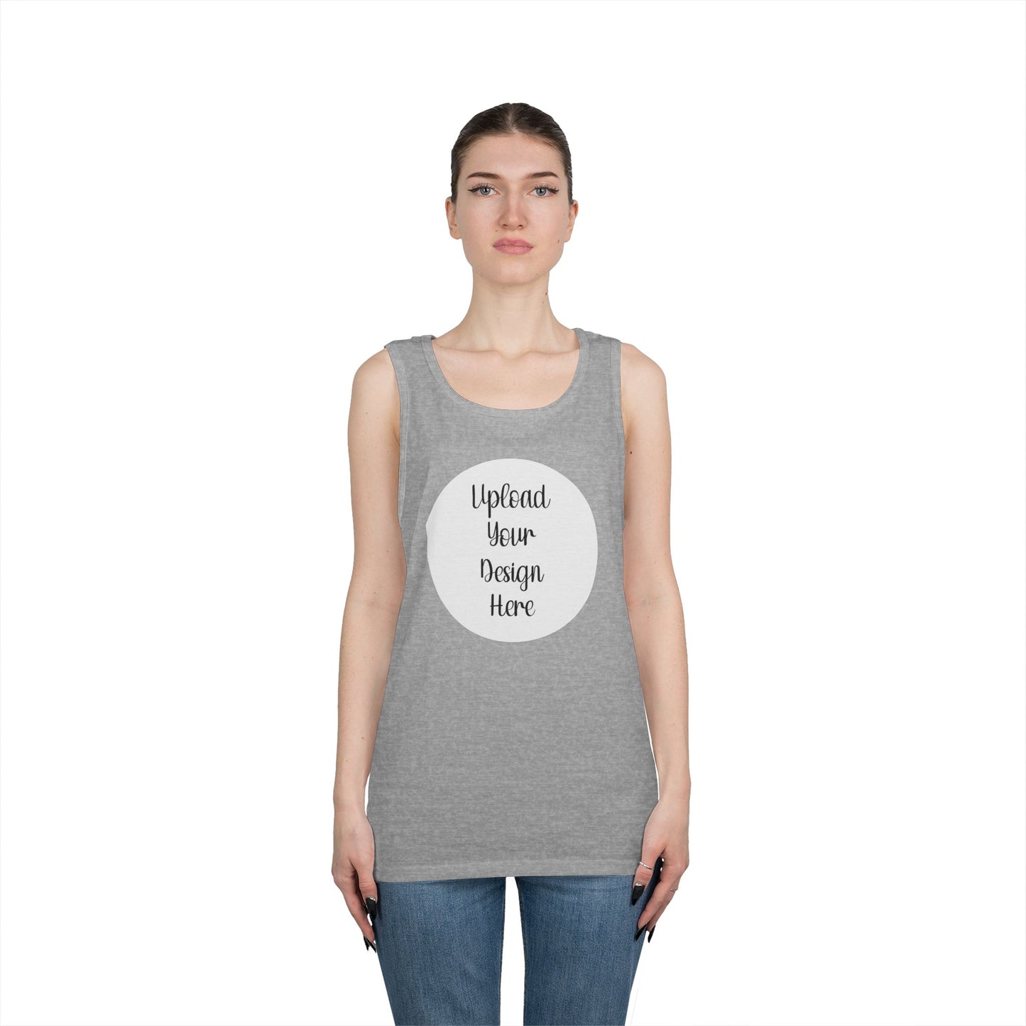 *Custom Tank Top — Gildan Various Colors - Upload Your Design