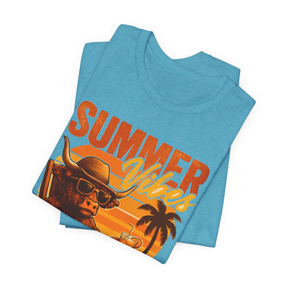Highland Cow T-Shirt — celebrate summer Graphic Tee