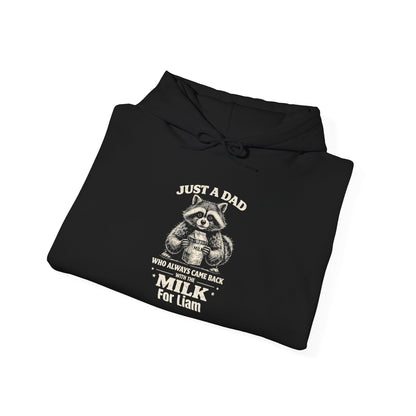 Just a Dad Custom Kid's Names Hoodie - Personalized Gift