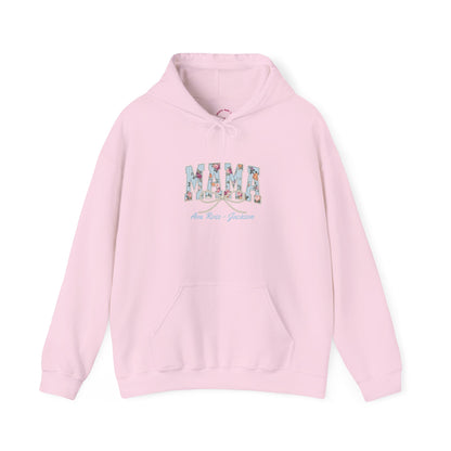 Mama Pearls Custom Kids Name Mama Hoodie — Personalized Mom Hoodie