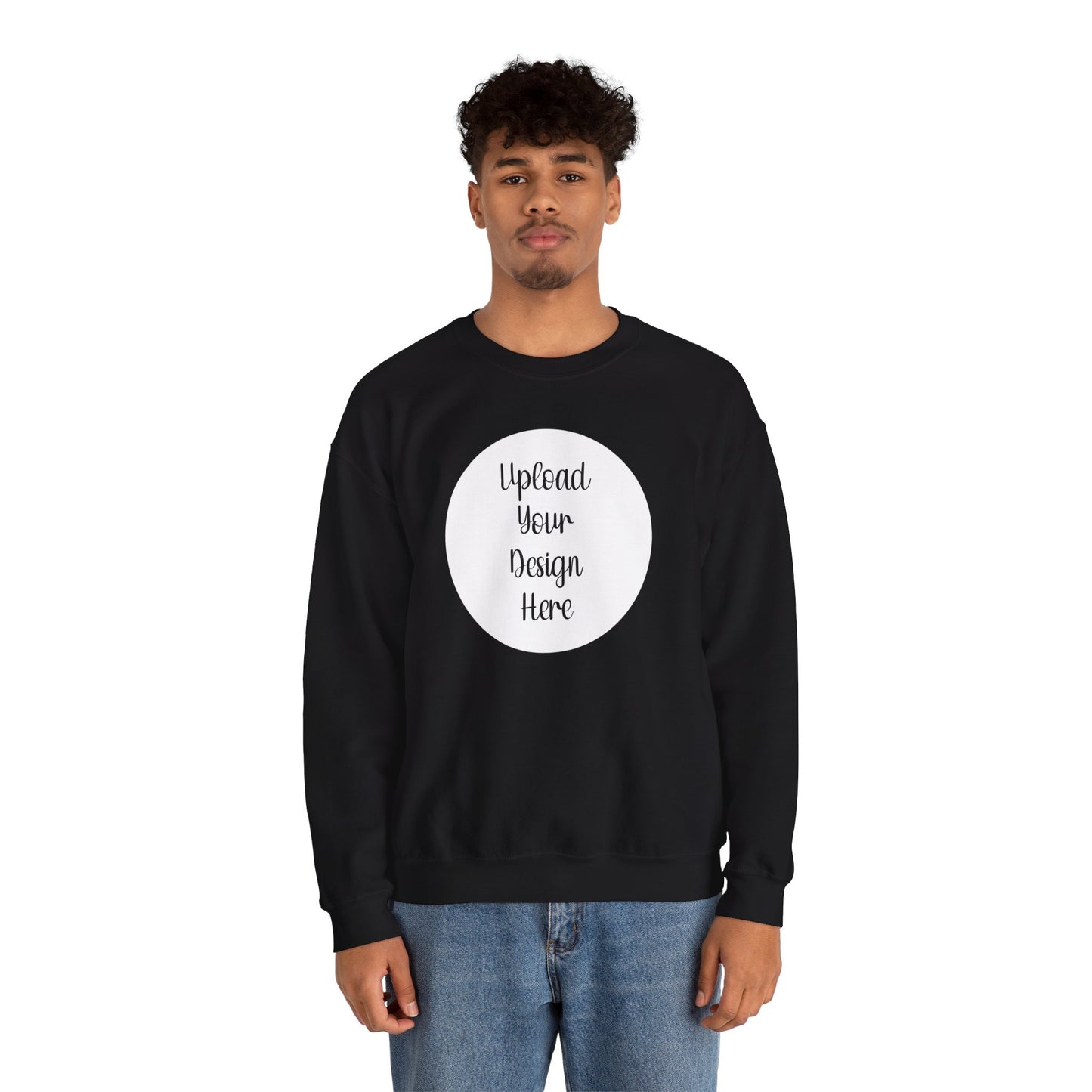*Custom Crewneck Sweatshirt — Gildan Various Colors - Upload Your Design