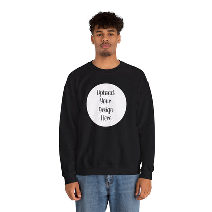 *Custom Crewneck Sweatshirt — Gildan Various Colors - Upload Your Design