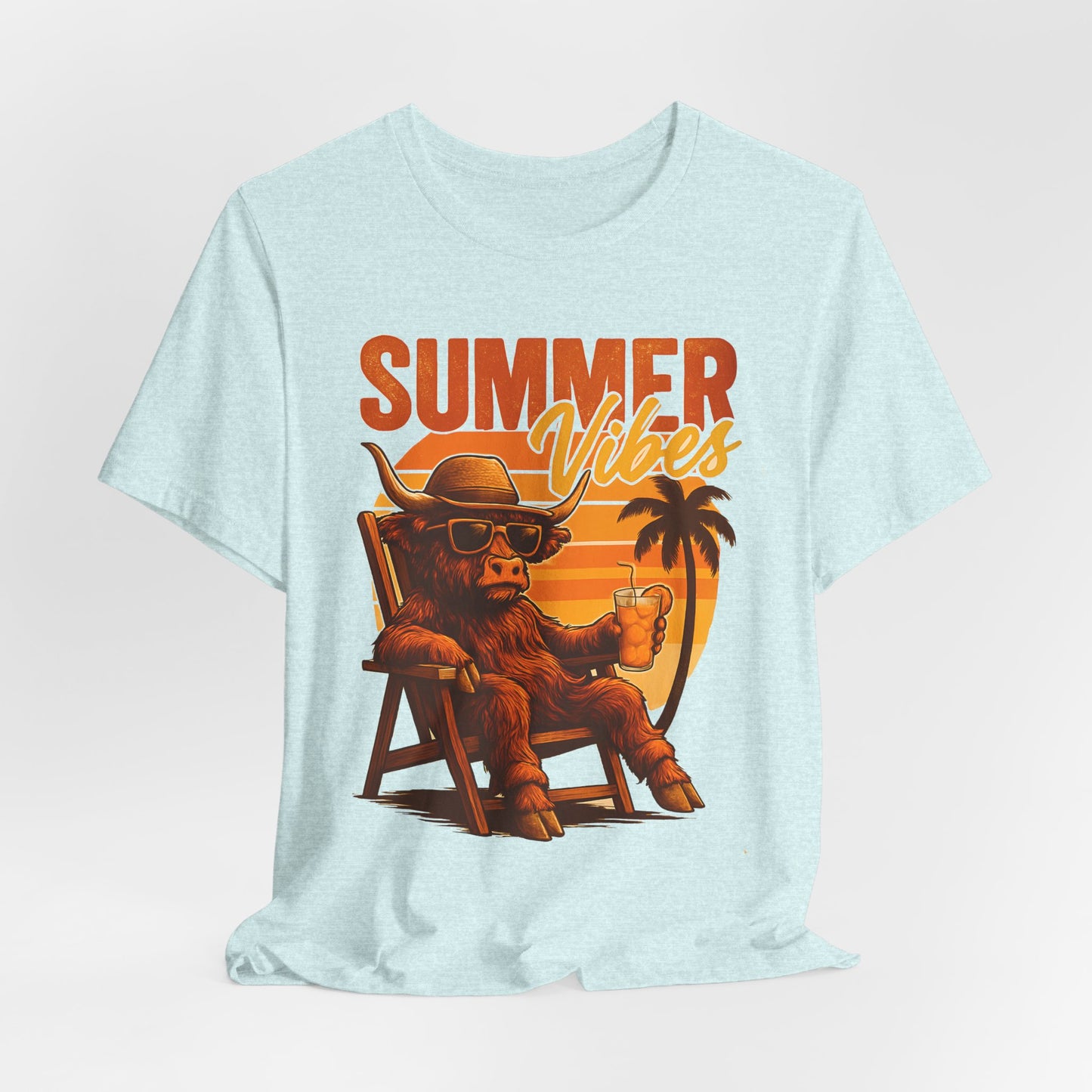 Highland Cow T-Shirt — celebrate summer Graphic Tee