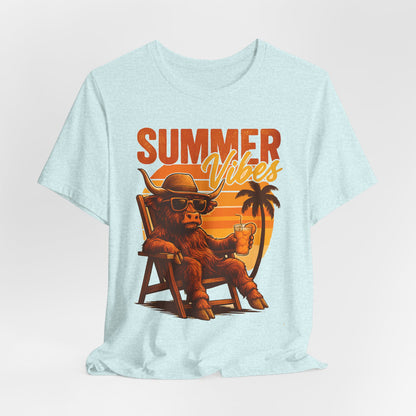 Highland Cow T-Shirt — celebrate summer Graphic Tee