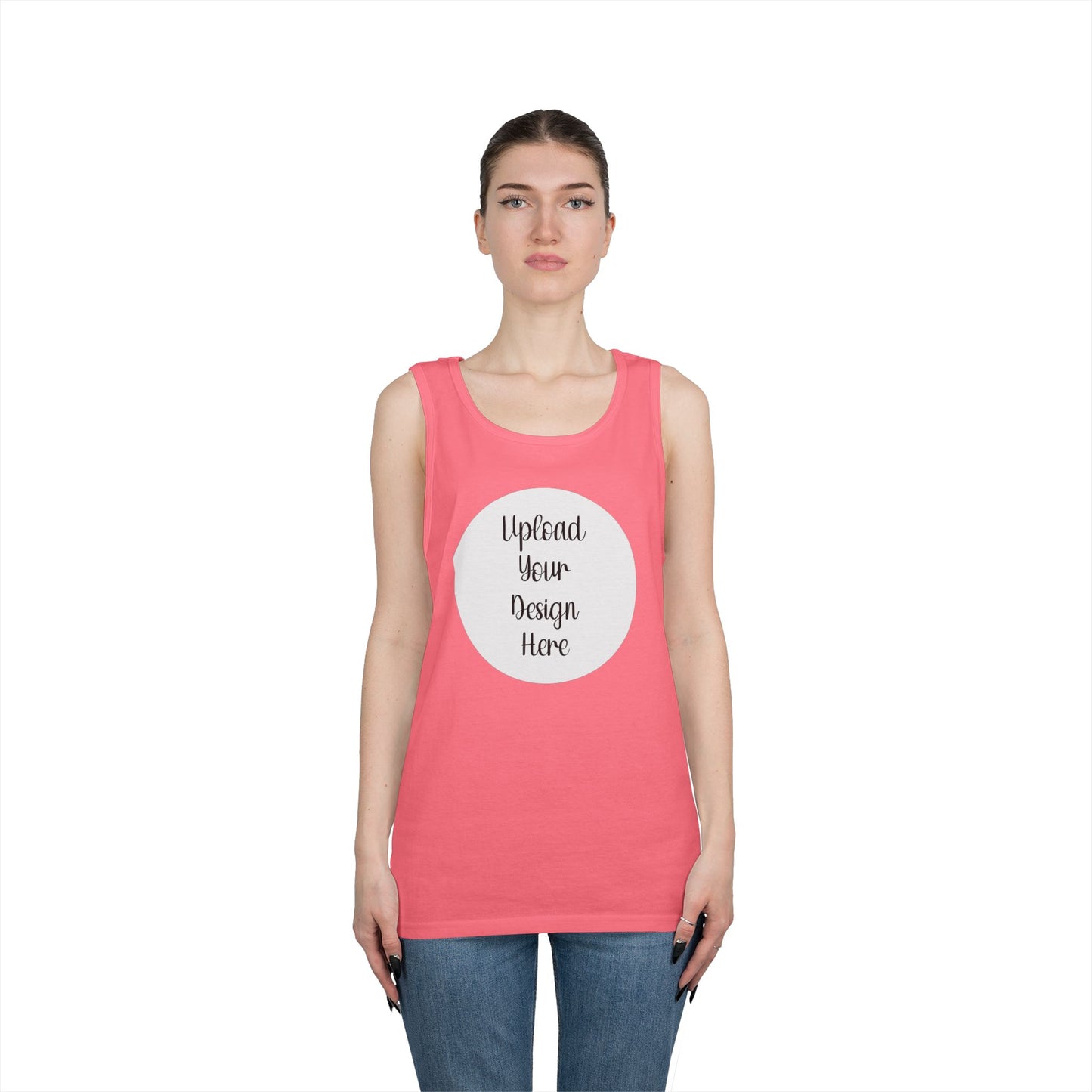 *Custom Tank Top — Gildan Various Colors - Upload Your Design