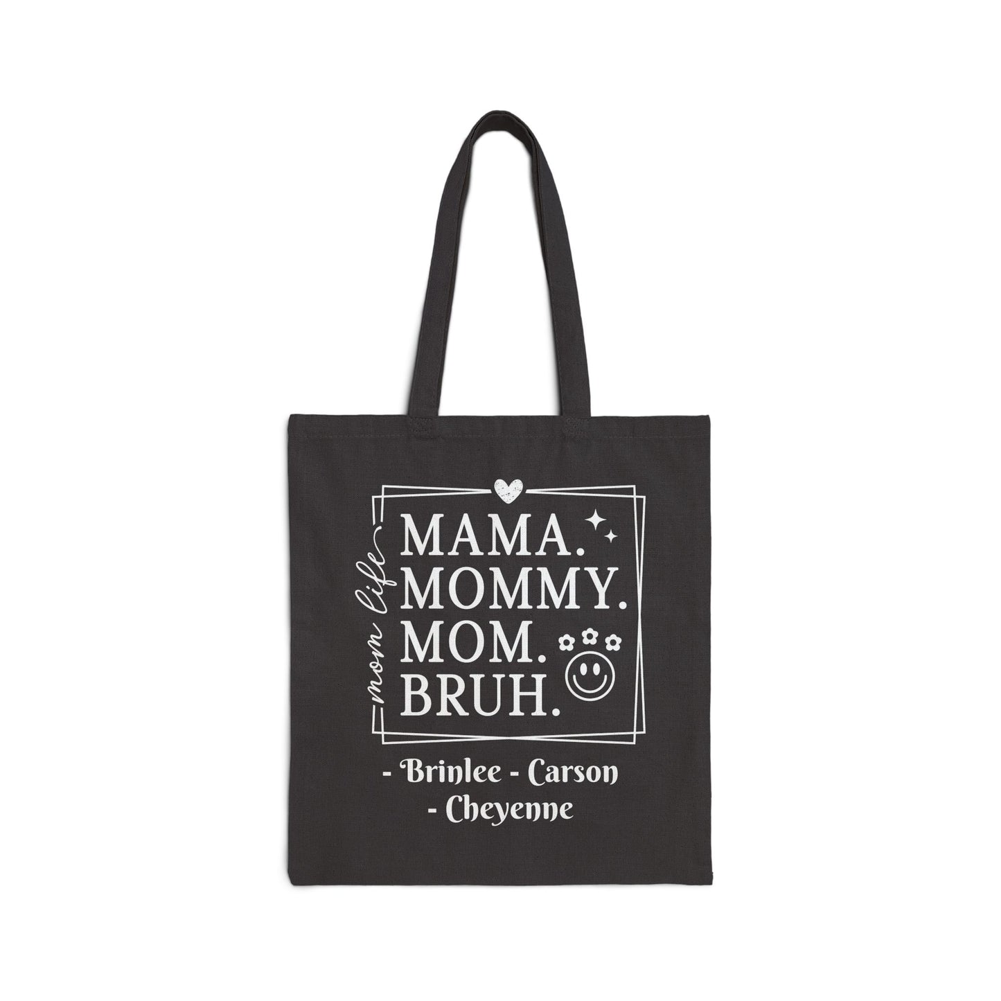Mom Life Custom Names — Personalized Mom Tote