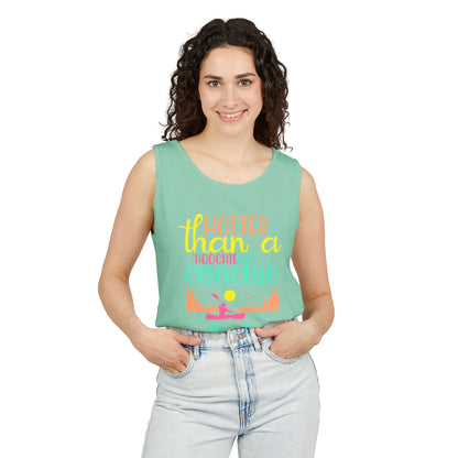 Hotter Than A Hoochie Coochie — Breathable Garment-Dyed Summer Tank