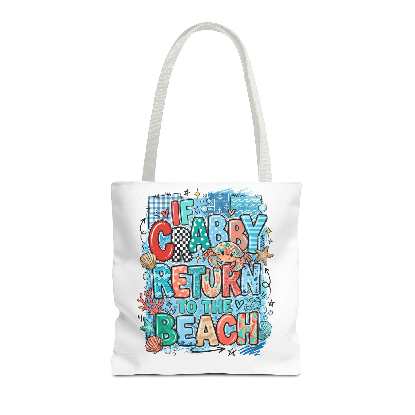 Crabby — Beach-Ready AOP Carryall