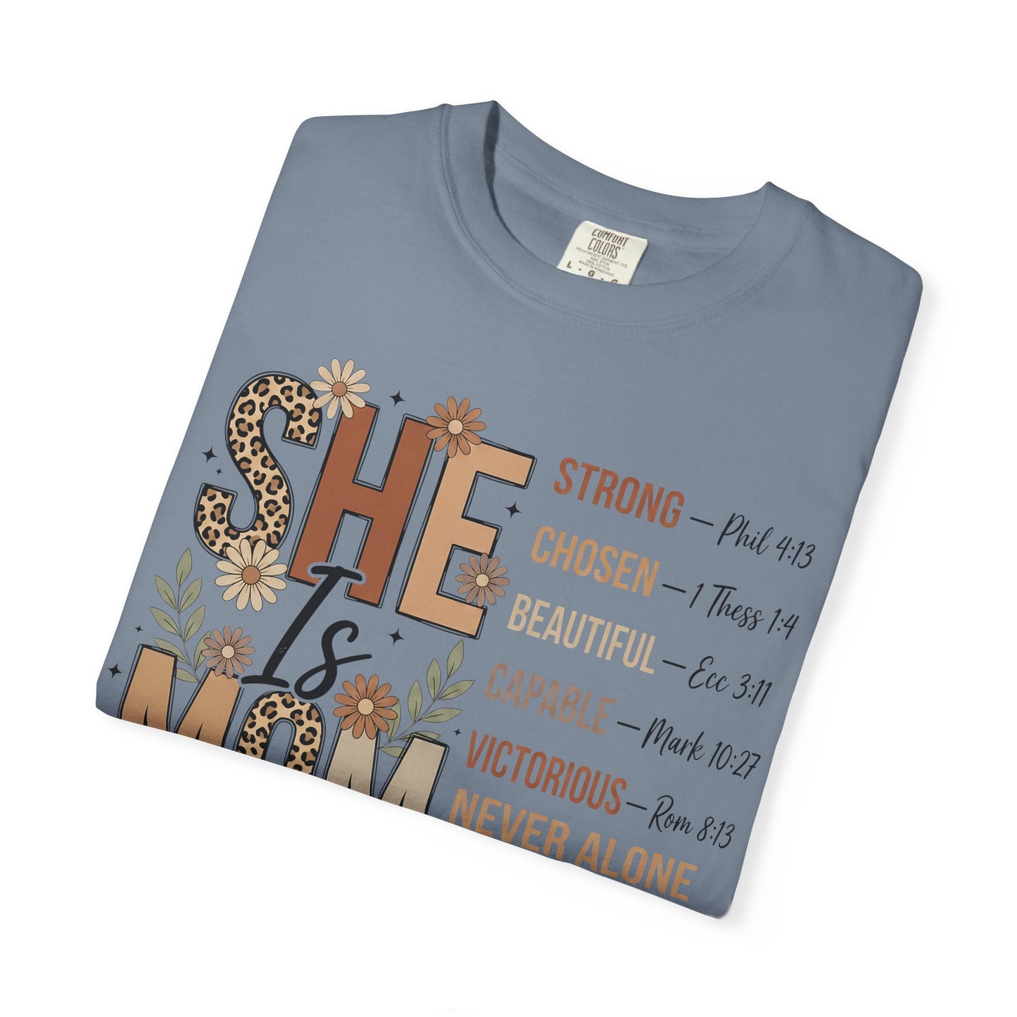 She Is Mom — Mom Graphic T-Shirt