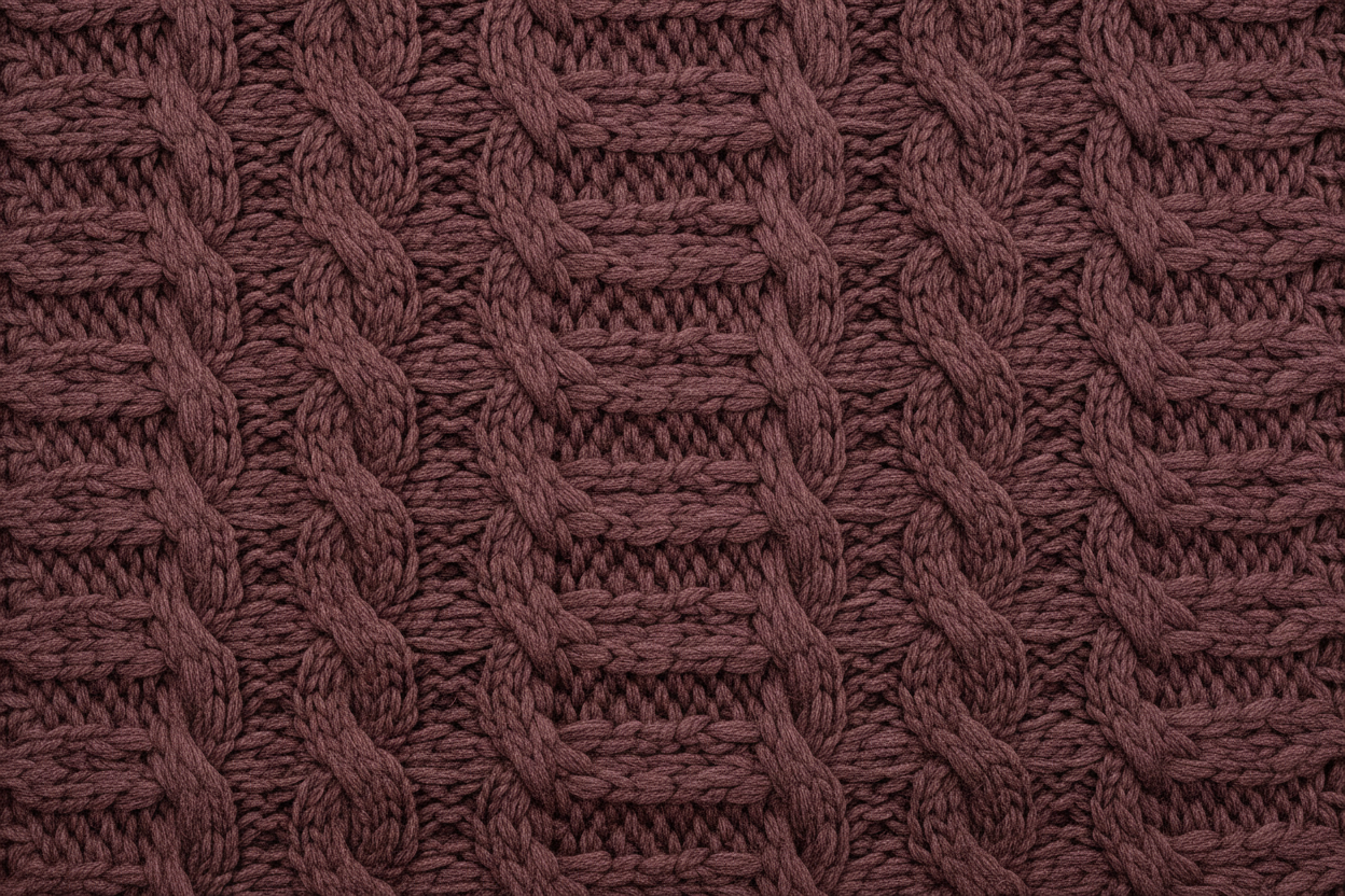 Chunky Knit Textured Background