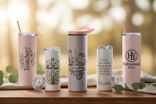 Engraved Tumblers Cover Photo - Nurse Tumbler Centered